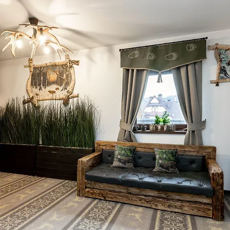 Dworek Mysliwski Hubert-tutaj Czeka Na Ciebie Oszczednosc & Komfort & Najlepsza Lokalizacja, Jestesmy Przy Samych Termach Bania I Stoku Narciarskiego Kotelnica, Na Miejscu Wypozyczalnia Nart, Rowerow W Atrakcyjnej Cenie Dla Gosci Oraz Darmowy Parking לינה וארוחת בוקר ביאלקה טטרנסקה